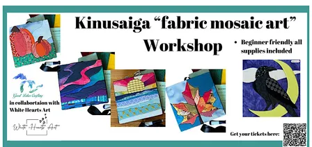Pinckney Kinusaiga workshop @ NautiMI (Fabric Mosaic Art)