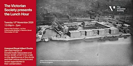 Talk on Liverpool Docks Refurbishment talk by Kate Martin of Donald Insall