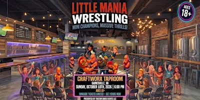 Little Mania Wrestling: Big Action, Tiny Wrestlers! Gainesville, VA!
