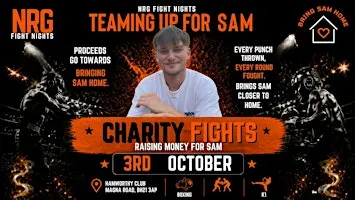 NRG X Bring Sam Home Charity Boxing Event