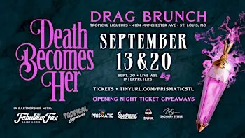 Death Becomes Her Drag Brunch - ASL Performance
