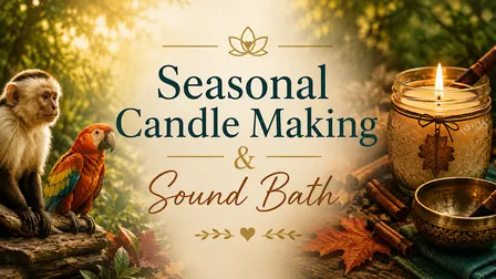 Seasonal Candle Making & Sound Meditation