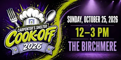 The Carpenter’s Cook-Off 2026