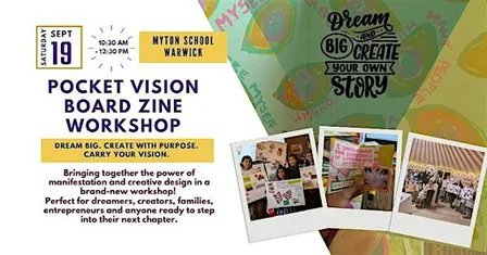 Pocket Vision Board Zine Workshop
