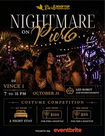 Nightmare on Pier 6 | Halloween Rooftop Party