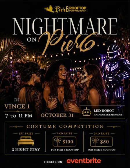 Nightmare on Pier 6 | Halloween Rooftop Party