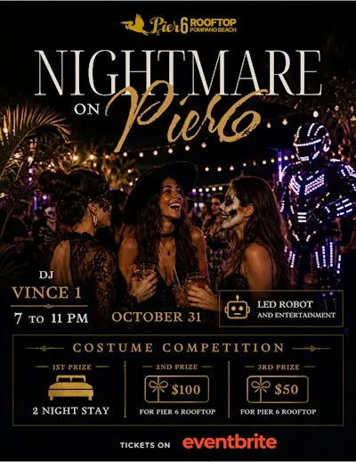 Nightmare on Pier 6 | Halloween Rooftop Party