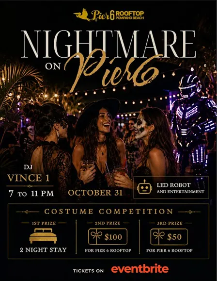 Nightmare on Pier 6 | Halloween Rooftop Party