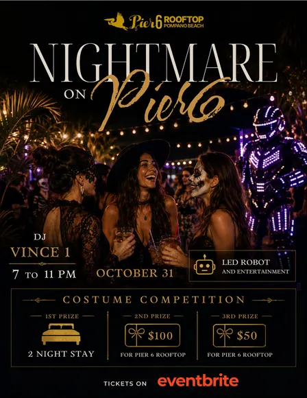 Nightmare on Pier 6 | Halloween Rooftop Party