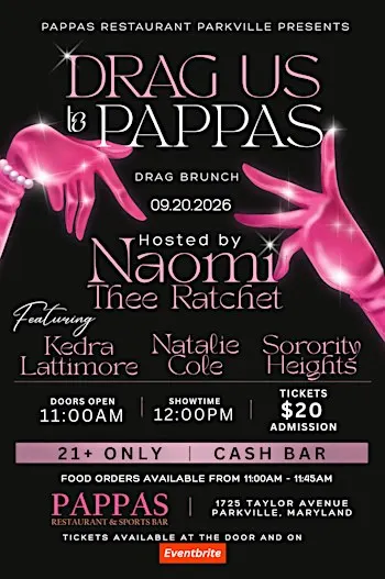 Drag Us to Pappas - Drag Brunch