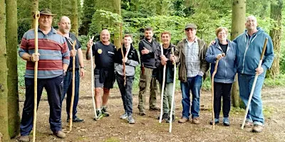 Whittle your own Walking Stick, Merlin Staff or Foraging Crook - Canterbury