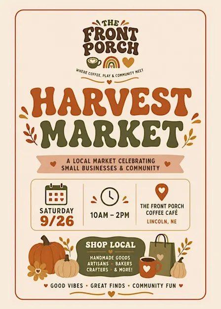 Harvest Market at The Front Porch!