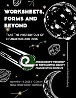 Worksheets, Forms, and Beyond! An engineer's workshop by NCCD