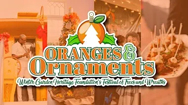 Oranges and Ornaments: A Festival of Trees and Wreaths