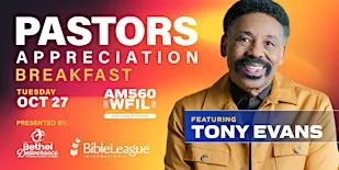 WFIL AM 560 Pastors Appreciation Breakfast Tuesday, October 27, 2026