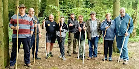 Whittle your own Walking Stick, Merlin Staff or Foraging Crook - Canterbury