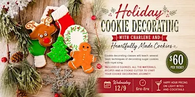 12/9 Holiday Cookie Decorating Class