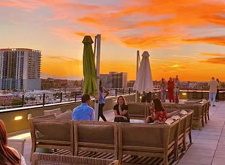 Rooftop Sunset Yoga