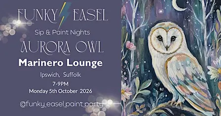The Funky Easel Sip & Paint Party at Marinero Lounge