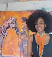 Crowns, Cloth & Culture: Exploring Zimbabwean Textiles & Mixed-Media