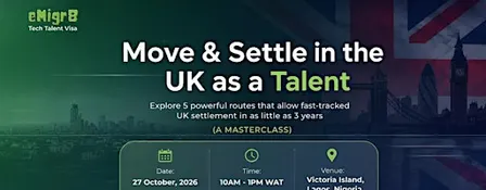 Move & Settle in the UK as a Talent Masterclass