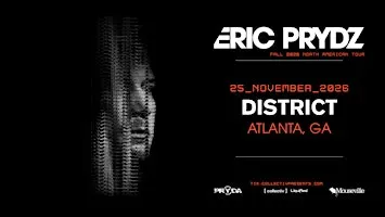 ERIC PRYDZ | Wednesday November 25th 2026