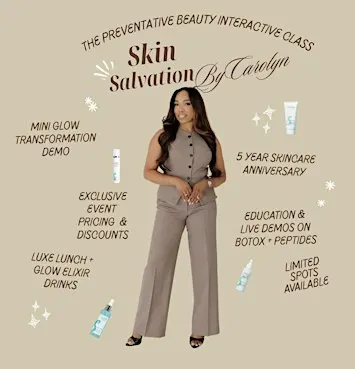 SkinSalvationByCarolyn Presents : The Preventative Beauty Interactive Class
