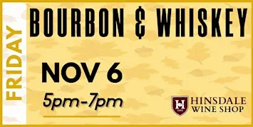 Bourbon & whiskey Tasting