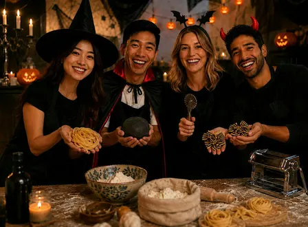 FRESH SPOOKY PASTA WORKSHOP