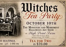 Witches Halloween Tea Party