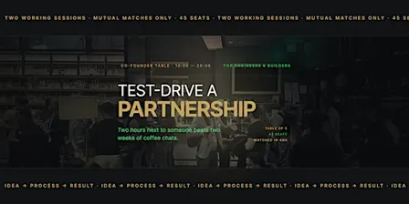 Dubai Tech Networking: Test-Drive a Partnership Before You Commit