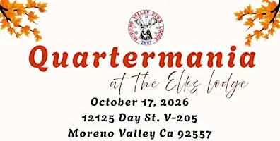 FUNDRAISER- QUARTERMANIA