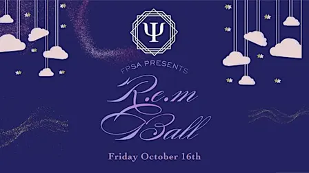 R.E.M Ball (Psychology ball 2026)