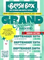Brush Box Grand Opening Weekend