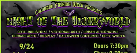 Fall Fashion Week - Night of the Underworld
