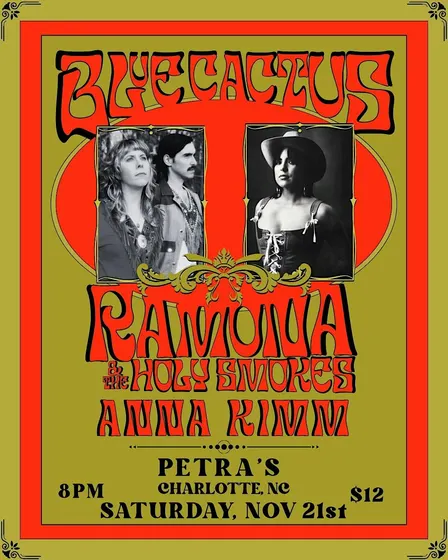 Blue Cactus | Ramona & the Holy Smokes | Anna Kimm