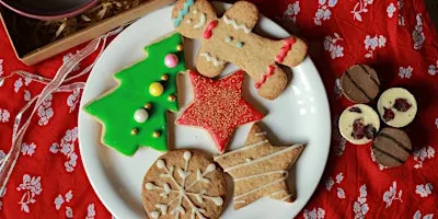 Christmas biscuit decorating