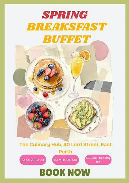 Breakfast Buffet Experience - Wednesday, 23 September 2026 (Training event)