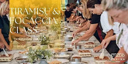 Focaccia & Tiramisù Cooking Class at Enzos Cucina Surfers Paradise