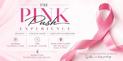 The Pink Push Experience: Breast Cancer Awareness Brunch & Fashion Show