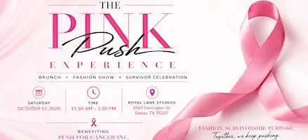 The Pink Push Experience: Breast Cancer Awareness Brunch & Fashion Show