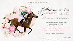 2026 Melbourne Cup Luncheon at Club Marion