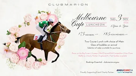 2026 Melbourne Cup Luncheon at Club Marion