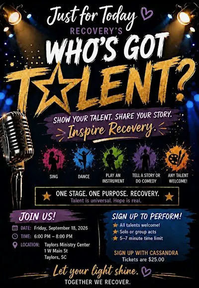 Just For Today Who Got Talent