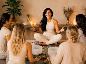 Women’s Circle with Yin Yoga & Sound Bath | Autumn Equinox