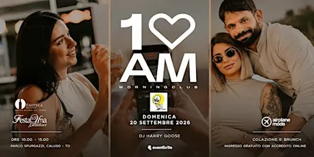 10AM MORNING CLUB 93° FESTA DELL'UVA PRO LOCO CALUSO