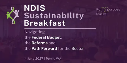 NDIS Sustainability Breakfast, Perth / National LIVE Stream