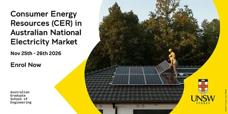 Consumer Energy Resources (CER) in Australian National Electricity Market
