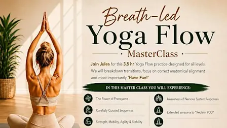 Breath-led Yoga Flow MasterClass