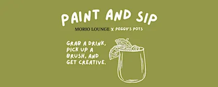 Paint and Sip at Morio Lounge
